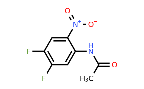CAS 1662-21-1 | N-(4,5-Difluoro-2-nitrophenyl)acetamide