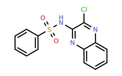 CAS 166271-34-7 | N-(3-chloroquinoxalin-2-yl)benzenesulfonamide