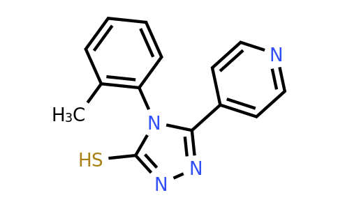 CAS 16629-41-7 | 4-(2-methylphenyl)-5-(pyridin-4-yl)-4H-1,2,4-triazole-3-thiol