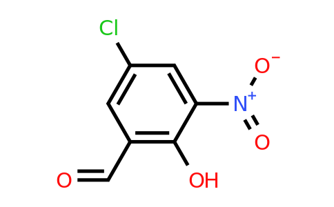 CAS 16634-90-5 | 5-chloro-2-hydroxy-3-nitrobenzaldehyde