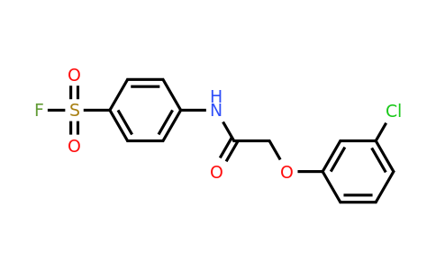 CAS 16638-95-2 | 4-(2-(3-Chlorophenoxy)acetamido)benzene-1-sulfonyl fluoride