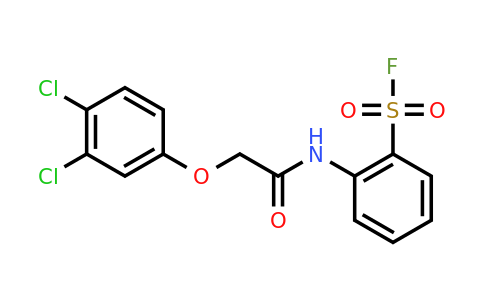 CAS 16638-96-3 | 2-(2-(3,4-Dichlorophenoxy)acetamido)benzene-1-sulfonyl fluoride