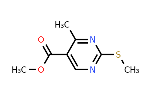Methyl 4-methyl-2-(methylthio)pyrimidine-5-carboxylate