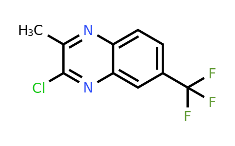 CAS 166402-14-8 | 3-chloro-2-methyl-6-(trifluoromethyl)quinoxaline