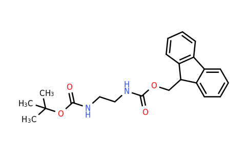 CAS 166410-28-2 | (9H-Fluoren-9-yl)methyl tert-butyl ethane-1,2-diyldicarbamate