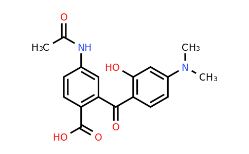 CAS 166442-37-1 | 5'-Acetamido-2'-carboxy-4-dimethylamino-2-hydroxybenzophenone