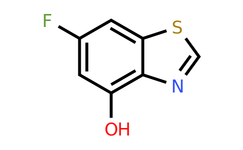 CAS 1665288-66-3 | 6-Fluorobenzo[d]thiazol-4-ol