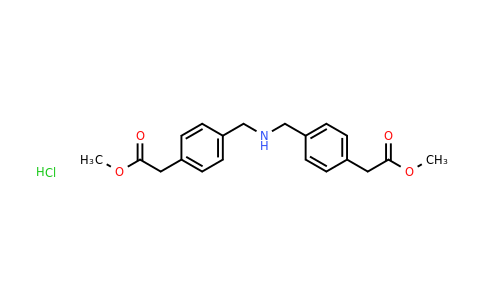 CAS 1666113-02-5 | Dimethyl 2,2'-((azanediylbis(methylene))bis(4,1-phenylene))diacetate hydrochloride