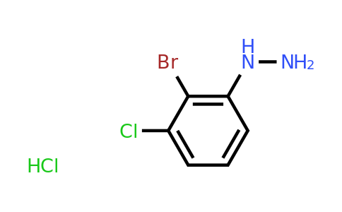 CAS 1666138-62-0 | (2-bromo-3-chlorophenyl)hydrazine hydrochloride