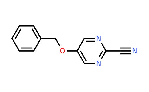 CAS 166672-22-6 | 5-(Benzyloxy)pyrimidine-2-carbonitrile