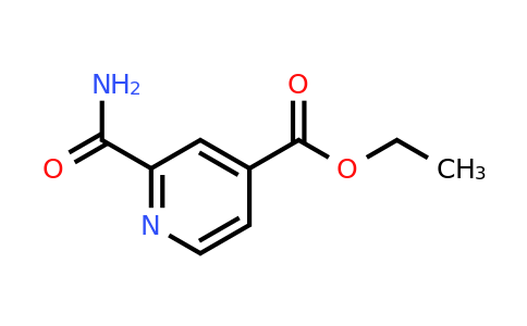 CAS 166766-77-4 | Ethyl 2-carbamoylisonicotinate
