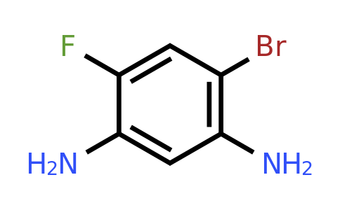 CAS 166818-71-9 | 4-Bromo-6-fluorobenzene-1,3-diamine