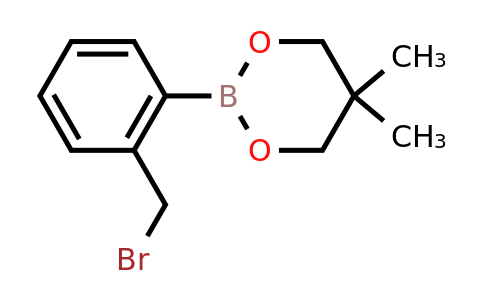 CAS 166821-88-1 | 2-[2-(Bromomethyl)phenyl]-5,5-dimethyl-1,3,2-dioxaborinane