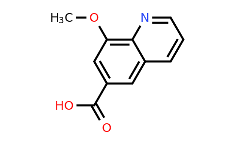 CAS 1668584-26-6 | 8-Methoxyquinoline-6-carboxylic acid