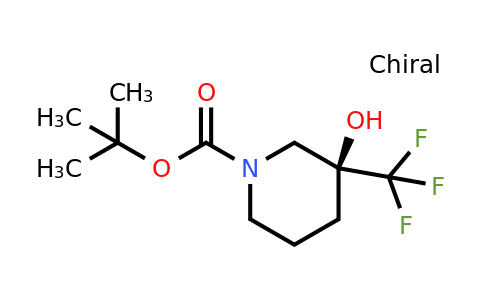 CAS 1670260-04-4 | tert-butyl (3S)-3-hydroxy-3-(trifluoromethyl)piperidine-1-carboxylate