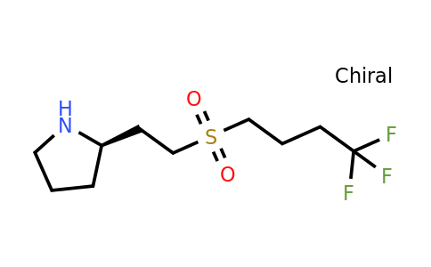 CAS 1670272-86-2 | (2R)-2-[2-(4,4,4-trifluorobutanesulfonyl)ethyl]pyrrolidine
