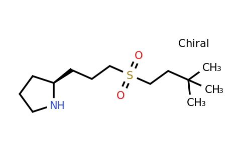 CAS 1670273-46-7 | (2S)-2-[3-(3,3-dimethylbutanesulfonyl)propyl]pyrrolidine