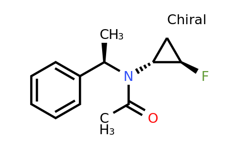 CAS 167073-06-5 | N-(trans-2-Fluorocyclopropyl)-N-((R)-1-phenylethyl)acetamide