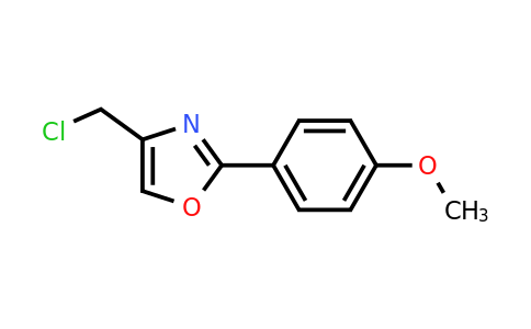 CAS 167155-56-8 | 4-(Chloromethyl)-2-(4-methoxyphenyl)-1,3-oxazole