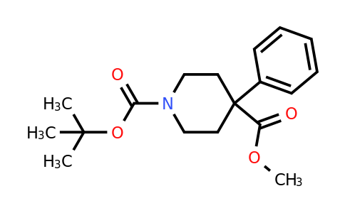 CAS 167262-47-7 | 1-Boc-4-phenyl-4-methoxycarbonylpiperidine