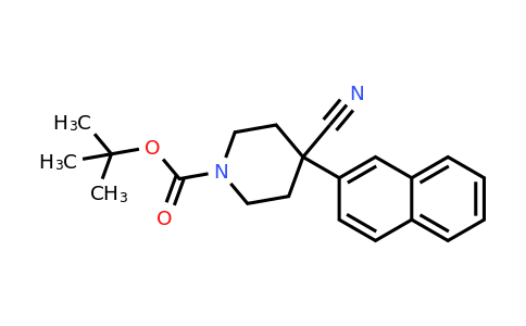 CAS 167262-86-4 | 1-Boc-4-cyano-4-(2-naphthalenyl)piperidine