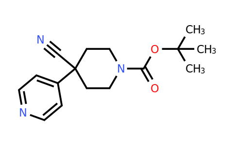 CAS 167262-92-2 | tert-butyl 4-cyano-4-(4-pyridyl)piperidine-1-carboxylate