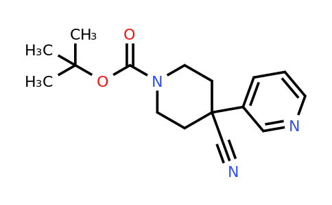 CAS 167262-98-8 | 1-Boc-4-cyano-4-(3-pyridinyl)-piperidine