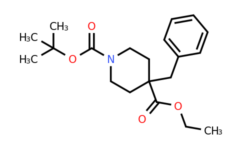 CAS 167263-10-7 | 1-tert-Butyl 4-ethyl 4-benzylpiperidine-1,4-dicarboxylate