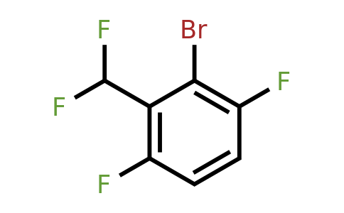 CAS 1672663-79-4 | 2-bromo-3-(difluoromethyl)-1,4-difluoro-benzene