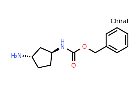 CAS 167298-25-1 | benzyl N-[trans-3-aminocyclopentyl]carbamate