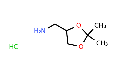CAS 167301-82-8 | (2,2-dimethyl-1,3-dioxolan-4-yl)methanamine hydrochloride