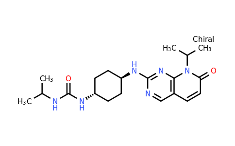 CAS 1673513-04-6 | 3-(propan-2-yl)-1-[(1r,4r)-4-{[7-oxo-8-(propan-2-yl)-7H,8H-pyrido[2,3-d]pyrimidin-2-yl]amino}cyclohexyl]urea