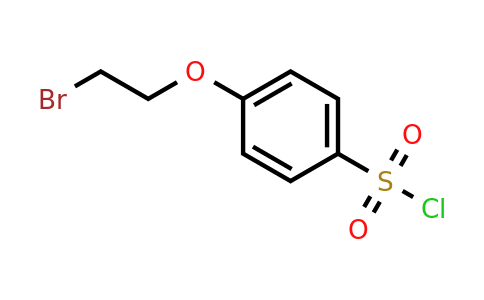 CAS 167404-38-8 | 4-(2-bromoethoxy)benzene-1-sulfonyl chloride