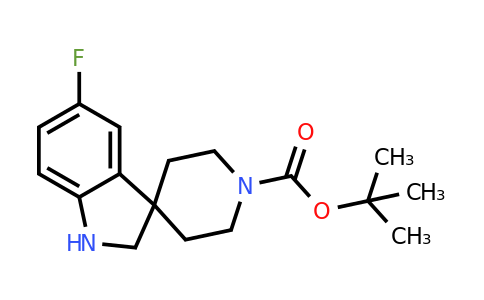 CAS 167484-91-5 | tert-butyl 5-fluorospiro[indoline-3,4'-piperidine]-1'-carboxylate