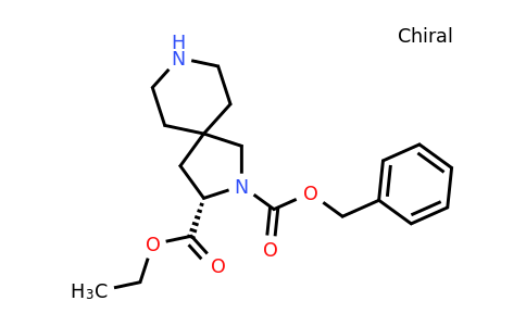 CAS 1675970-08-7 | 2-benzyl 3-ethyl (3S)-2,8-diazaspiro[4.5]decane-2,3-dicarboxylate