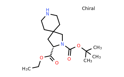 CAS 1675970-16-7 | 2-tert-butyl 3-ethyl (3S)-2,8-diazaspiro[4.5]decane-2,3-dicarboxylate
