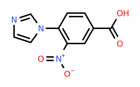 CAS 167626-67-7 | 4-(1H-imidazol-1-yl)-3-nitrobenzoic acid