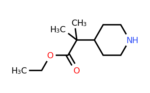 CAS 167710-69-2 | Ethyl 2-methyl-2-(piperidin-4-yl)propanoate