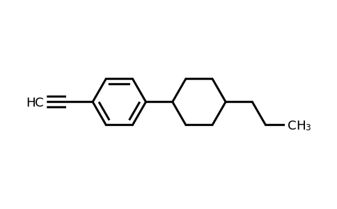 CAS 167858-58-4 | 1-Ethynyl-4-(4-propylcyclohexyl)benzene