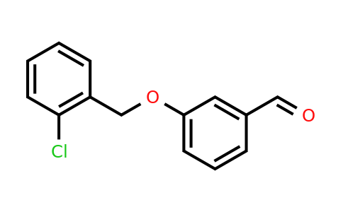 CAS 168084-94-4 | 3-[(2-chlorophenyl)methoxy]benzaldehyde