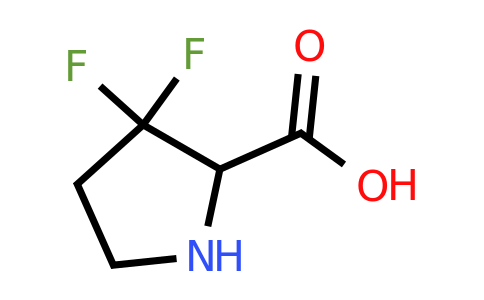 CAS 168102-06-5 | 3,3-difluoropyrrolidine-2-carboxylic acid