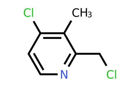 CAS 168167-48-4 | 4-Chloro-2-(chloromethyl)-3-methylpyridine