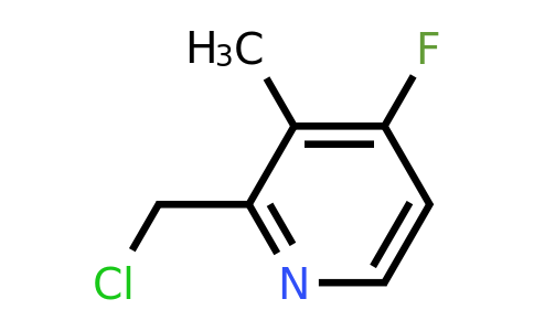 CAS 168167-54-2 | 2-(Chloromethyl)-4-fluoro-3-methylpyridine