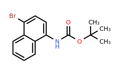 CAS 168169-11-7 | Tert-butyl 4-bromonaphthalen-1-ylcarbamate
