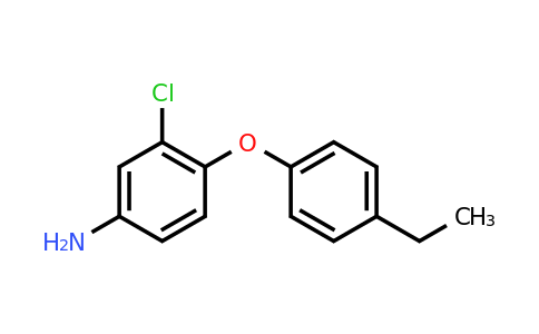 CAS 16824-52-5 | 3-Chloro-4-(4-ethylphenoxy)aniline