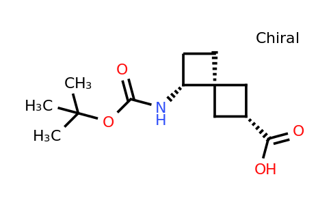 CAS 1682647-13-7 | (2S,4r,5R)-7-(tert-butoxycarbonylamino)spiro[3.3]heptane-2-carboxylic acid