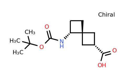 CAS 1682647-31-9 | (2R,4s,5R)-7-(tert-butoxycarbonylamino)spiro[3.3]heptane-2-carboxylic acid