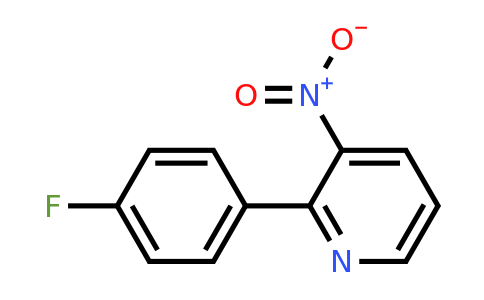 CAS 168267-36-5 | 2-(4-Fluorophenyl)-3-nitropyridine