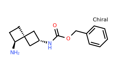 CAS 1682749-11-6 | benzyl N-[(2R,4r,5S)-7-aminospiro[3.3]heptan-2-yl]carbamate