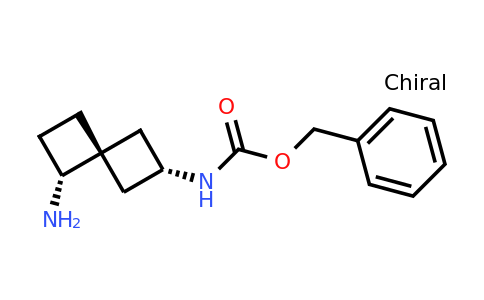 CAS 1682749-22-9 | benzyl N-[(2R,4s,5R)-7-aminospiro[3.3]heptan-2-yl]carbamate
